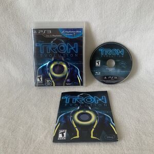 Tron Evolution (PS3 Sony PlayStation 3 Complete CIB W/ Manual)